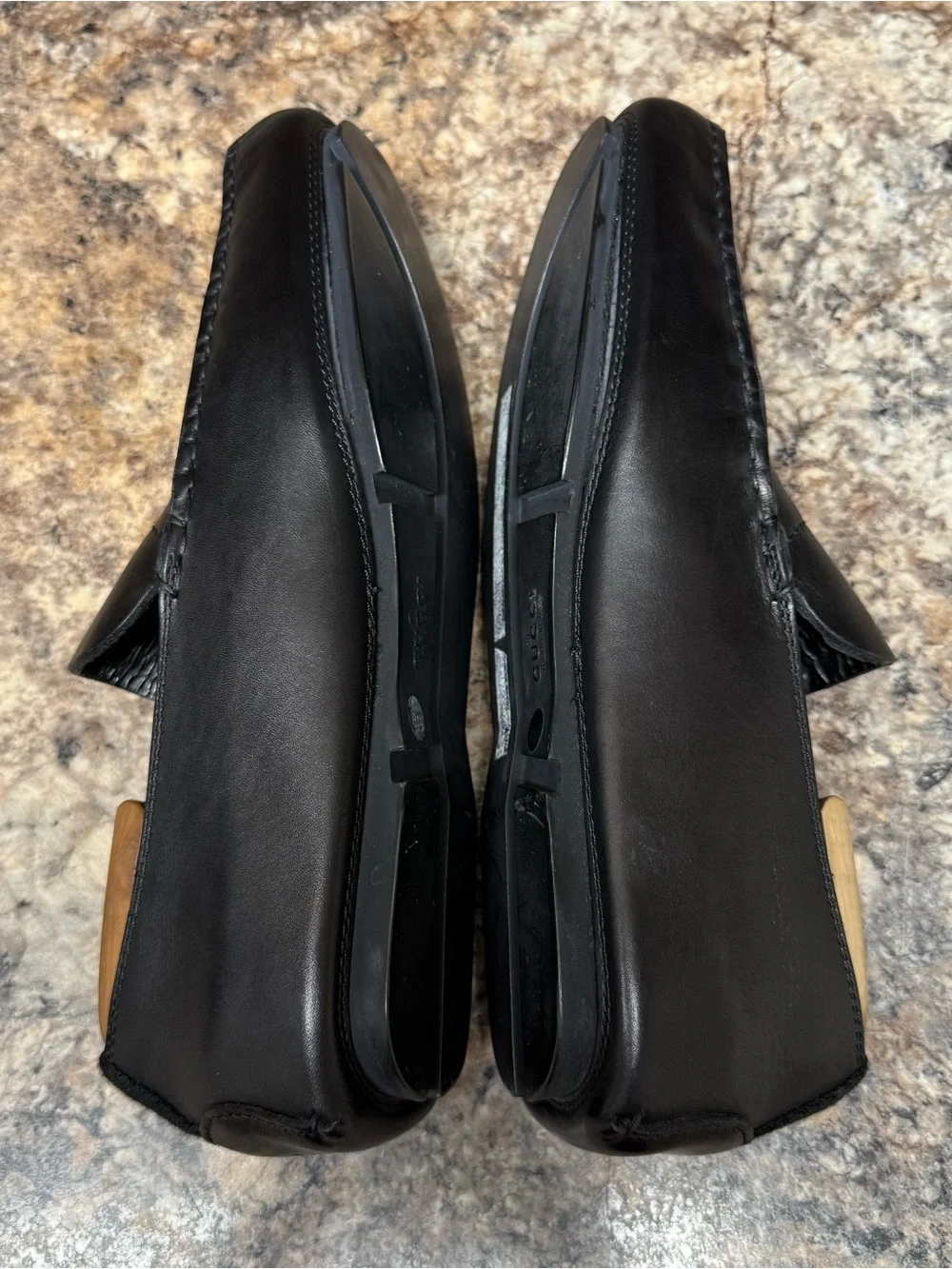 Gucci Driving Shoe Black Size 8.5 D 110 0259 Excellent Condition